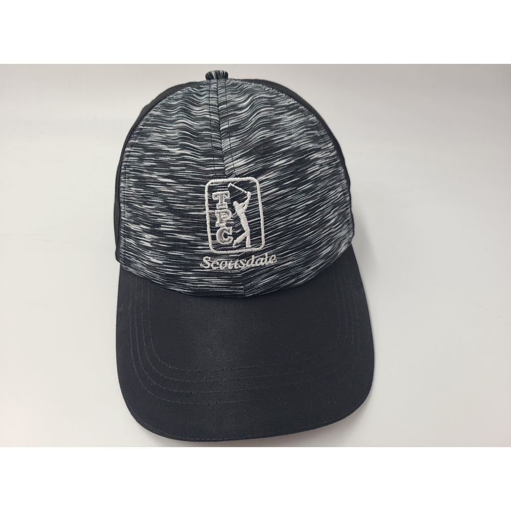 Women TPC Scottsdale Kate Lord Ahead Adjustable Golf Hat Cap Ladies Fit Black